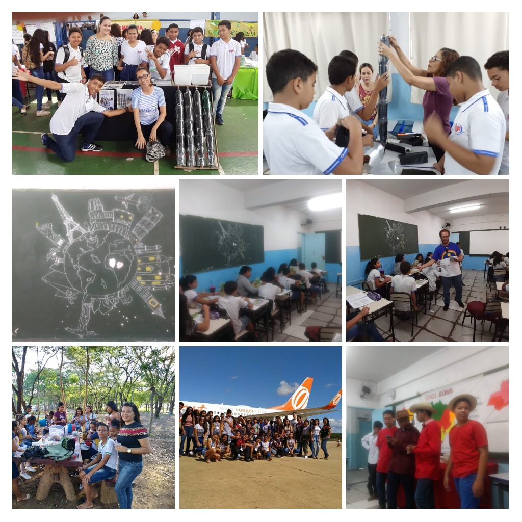 Fotos: Gustavo Henrique Cepolini Ferreira, Acervo PIBID Geografia - UNIMONTES, 2019.